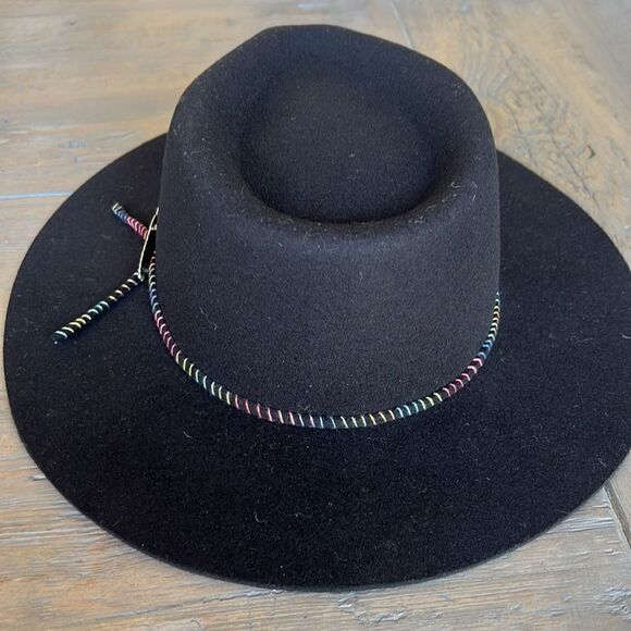 Free People Faith Feather Felt Hat - Picture 4 of 5